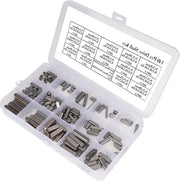 Set di Chiavi di Accoppiamento 140 pezzi - Chiavi a Ingranaggio 3-4-5-6mm - Chiavi a Testa Rotonda - Accoppiamento a Ingranaggio - Chiave di Accoppiamento per Vite - Chiave di Accoppiamento per Manovella - Qualità Costruttiva Duratura e Affidabilità