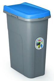 Stefanplast PATTUMIERA ECO SYSTEM LT.25 cm. 39x24x51 h Grigio/Blu
