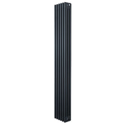 Radiatore Tradizionale 4 Colonne Verticale Riscaldamento Antracite 1800x290 mm