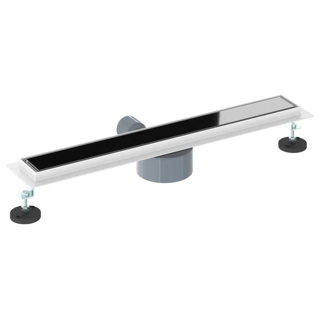 Scarico doccia con copertura in vetro e sifone a 360° 60 cm 42015974
