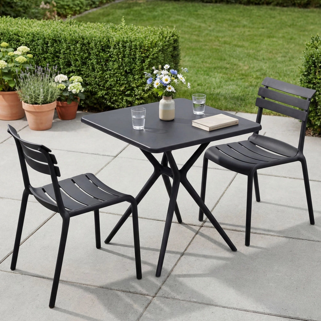 Set di mobili da giardino Vela con 2 sedie 1