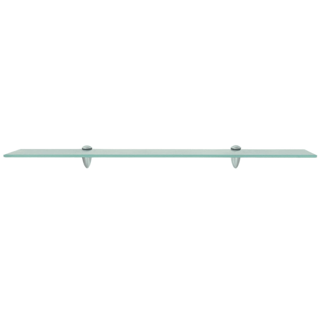 Mensole Galleggianti 2 pz in Vetro 80x20 cm 8 mm 3051523