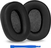 Orecchini di scambio - Audio per cuffie - Eiwitleer - Nero - Comfort - Adatto per ATH-M50X - ATH-M50XBT - ATH-M60X