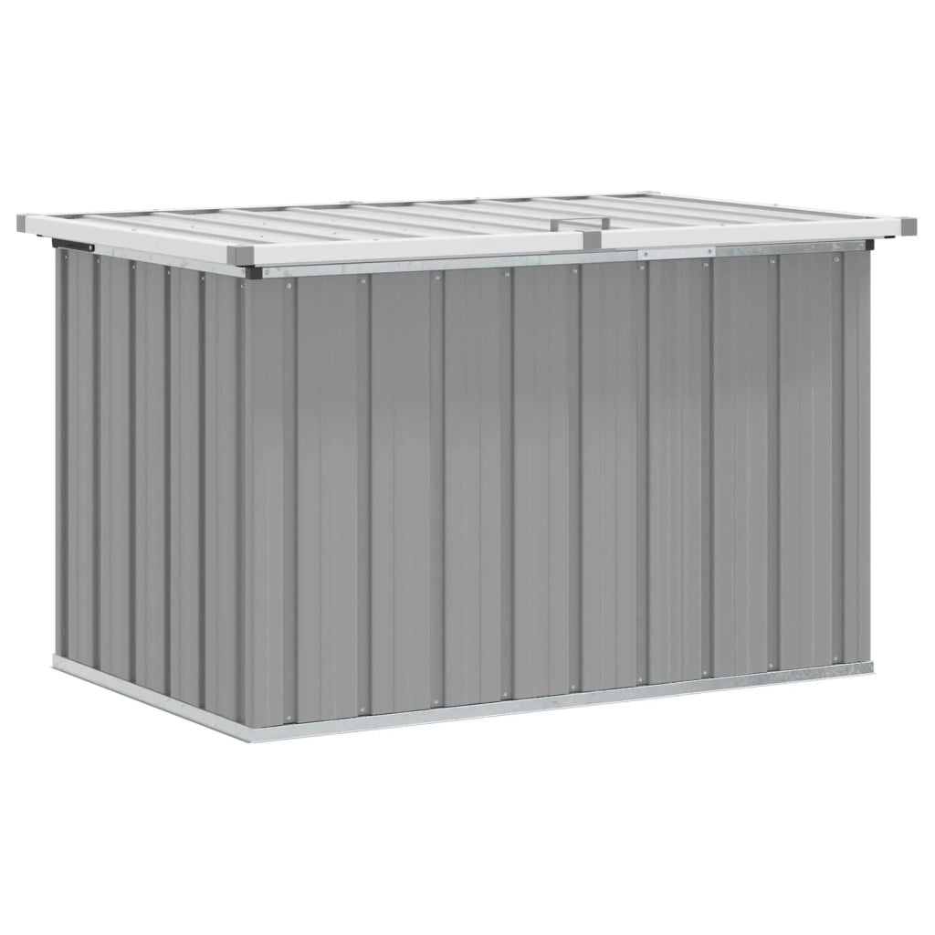 Baule da Giardino Grigio 109x67x65 cm 46258