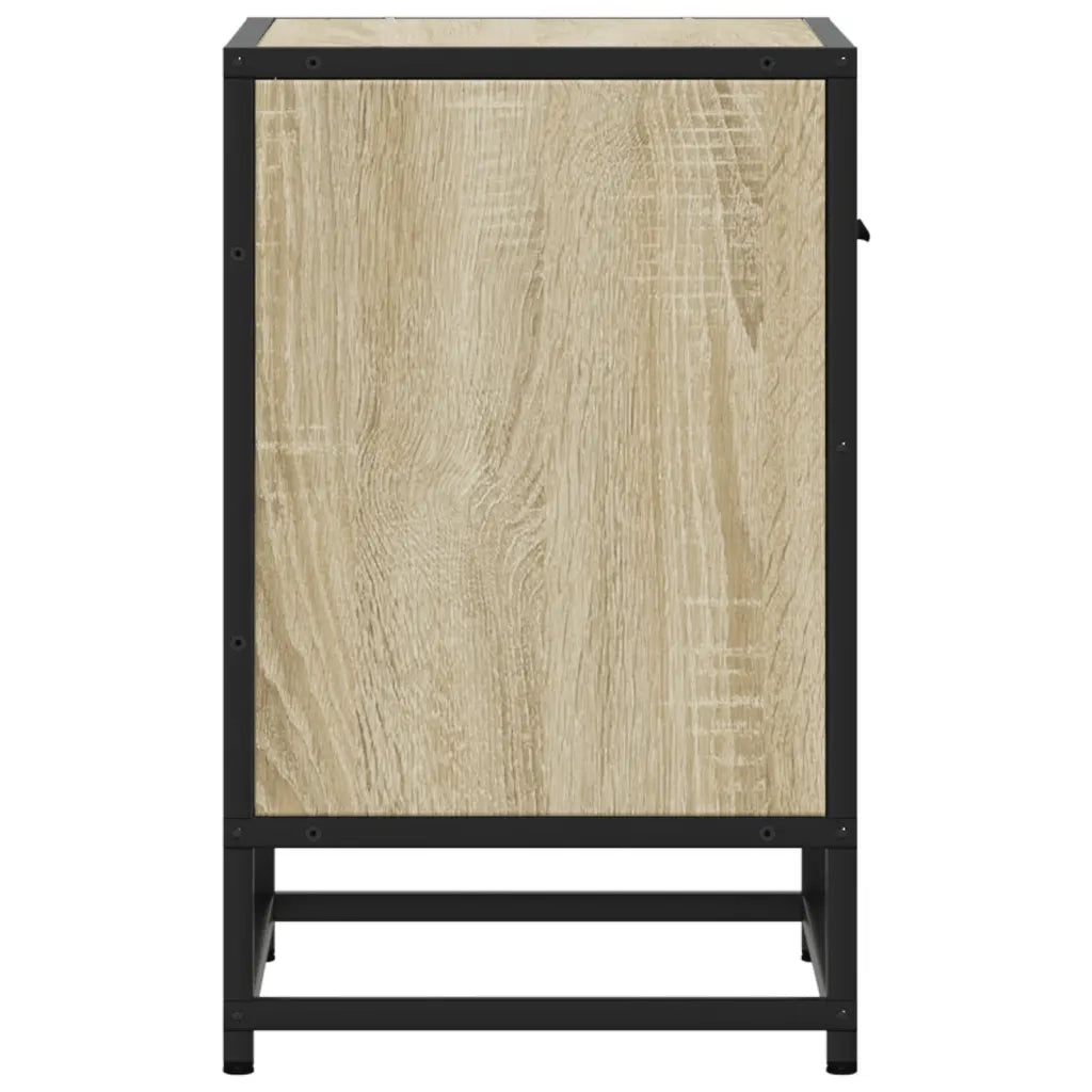 vidaXL Comodino Rovere Sonoma 40x31x50 cm in Truciolato