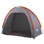 Tenda Portaoggetti Grigio e Arancione Impermeabile
