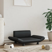 Lettino per Cani Nero 70x45x28 cm in Similpellecod mxl 95247