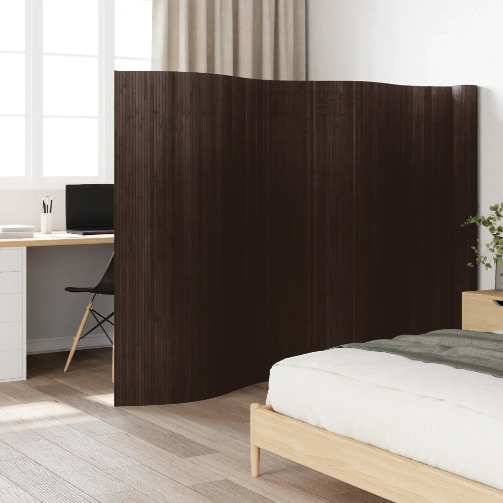 Divisorio Ambienti Marrone Scuro 165x800 cm in BambÃ¹