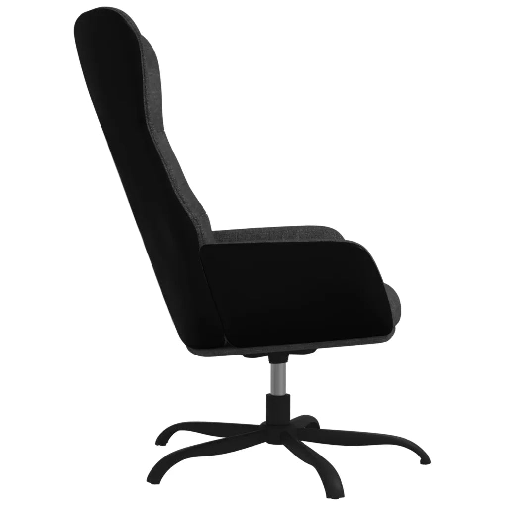 Sedia Relax Grigio Scuro in Tessuto cod mxl 14308