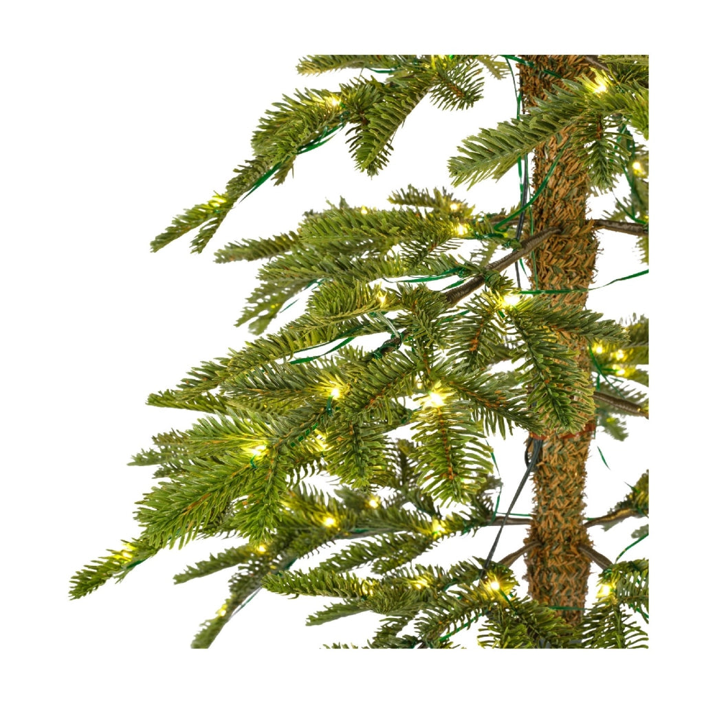 Albero Alpin Fir c/250 LED D60 H240cm verde
