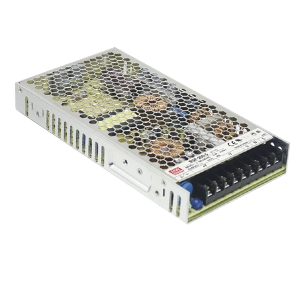 STRIP-DRIVER12V-200WDRIVER MW RSP T.COSTANTE OUTPUT 12V 16,7A 200W INPUT AC85-264V DC124-370V 21,5X11,5X3CM