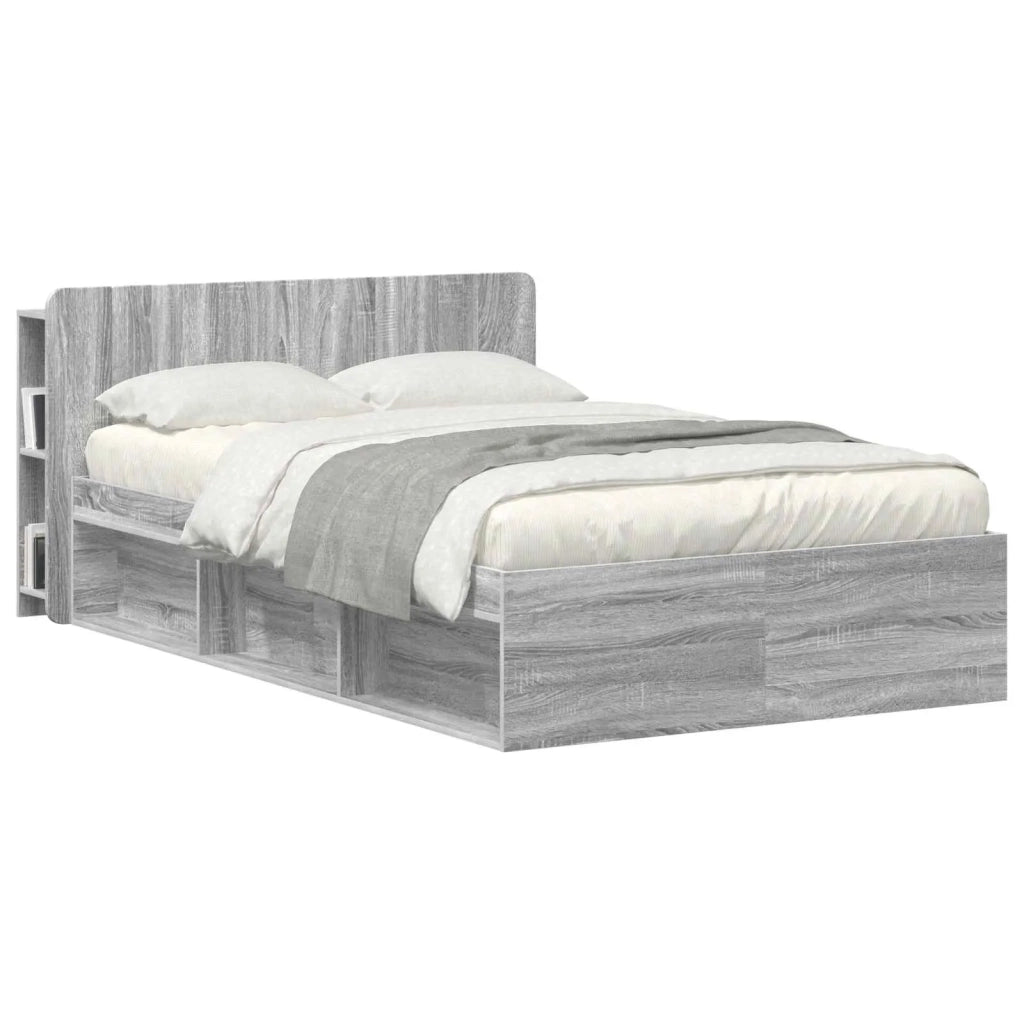 Testata del letto Grigio Sonoma Legno ingegnerizzato 8001207