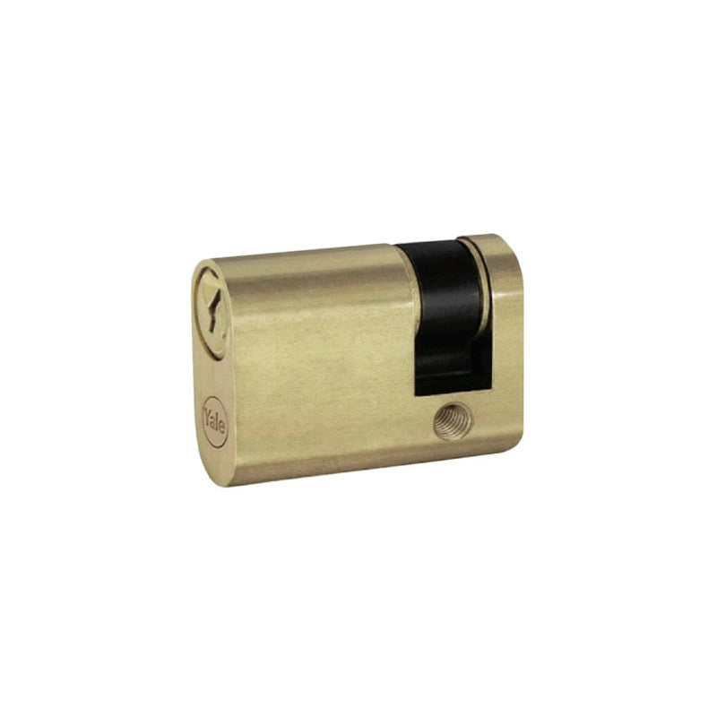 Cilindro Yale singolo 27-13 mm inox – N0903002000