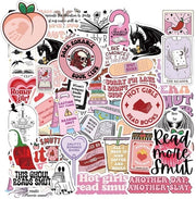 Sticker Cartoonistici 104 Pezzi - Sticker Acqua Resistenti - PVC - Adesivi Autoadesivi - Decorazioni per Borse/Notebook - Sticker Decorativi