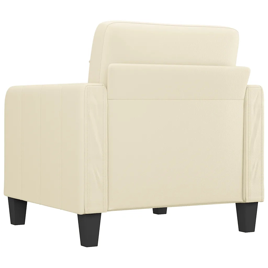 Poltrona Crema 60 cm in Similpelle 359108