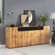 Credenza con Cassetti e Ante ¨C MINIMAL ¨C 208x39.5x80 cm