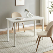 Tavolo da Pranzo Tammela 120 x 60 cm Bianco [en.casa]