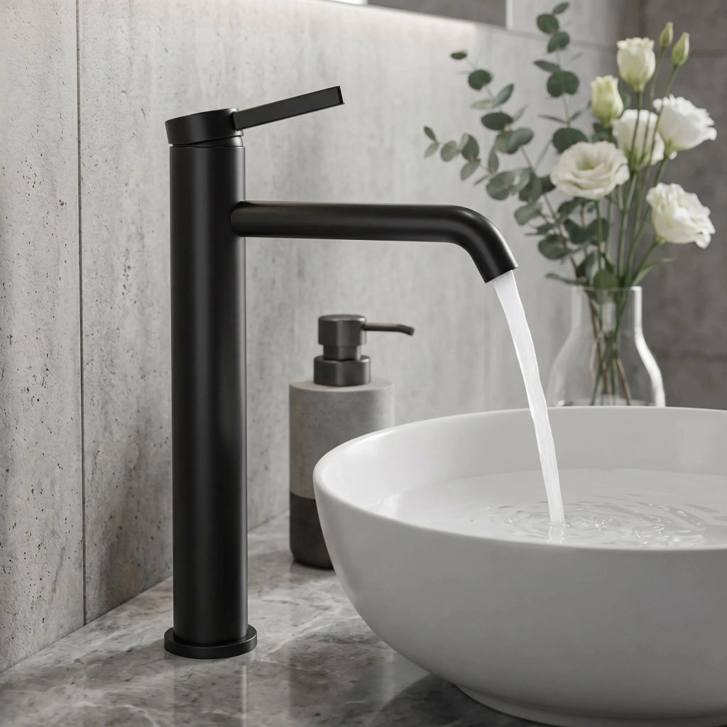 Rubinetto Da Bagno Rea Rivo Black High