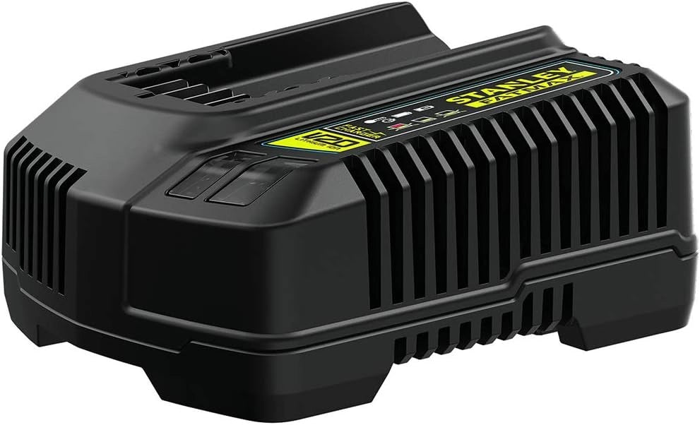 STANLEY FatMax Kit SVK20424A (Trapano Avvitatore SFMCD720 + Tassellatore SFMCH900 + Avvitatore a Impulsi SFMCF810 + Smerigliatrice SFMCG400 + 2 Batterie 4,0 Ah + Caricabetterie + Borsa M)