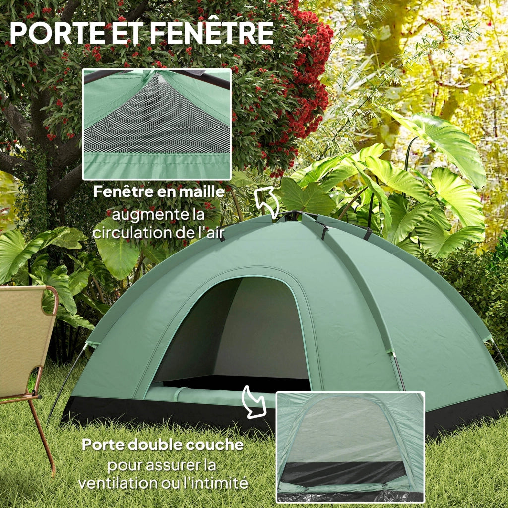 Tenda da campeggio 2 persone ¨C Minimal ¨C verde militare