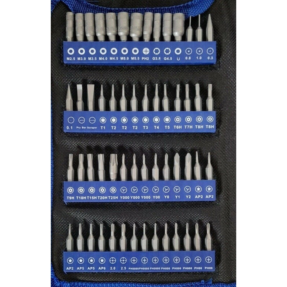 Trade Shop - Set Utensili 125 In 1 Per Smontaggio Riparazione Cellulari Smartphone Tablet Pc -