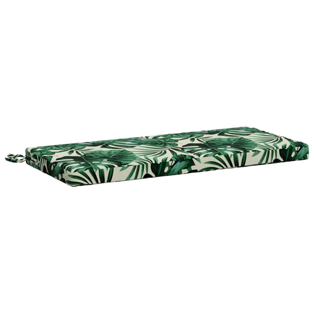 Cuscino per panchina SOEST 100% Poliestere Motivo a Foglie 948720