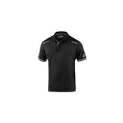 SPARCO POLO TOLEDO BLACK GREY TG XS