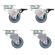 Ruote Girevoli Gemellate 4 pz 50 mm cod mxl 70926