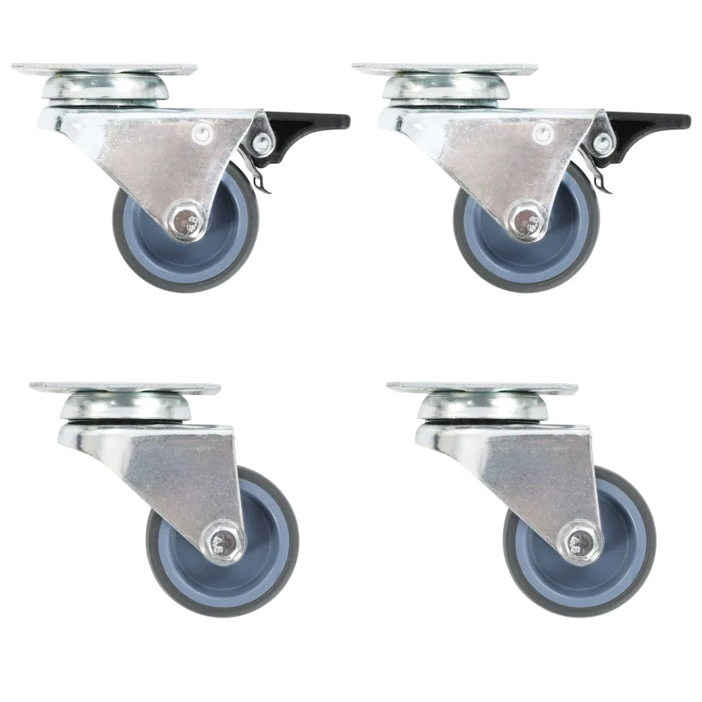 Ruote Girevoli Gemellate 4 pz 50 mm cod mxl 70926