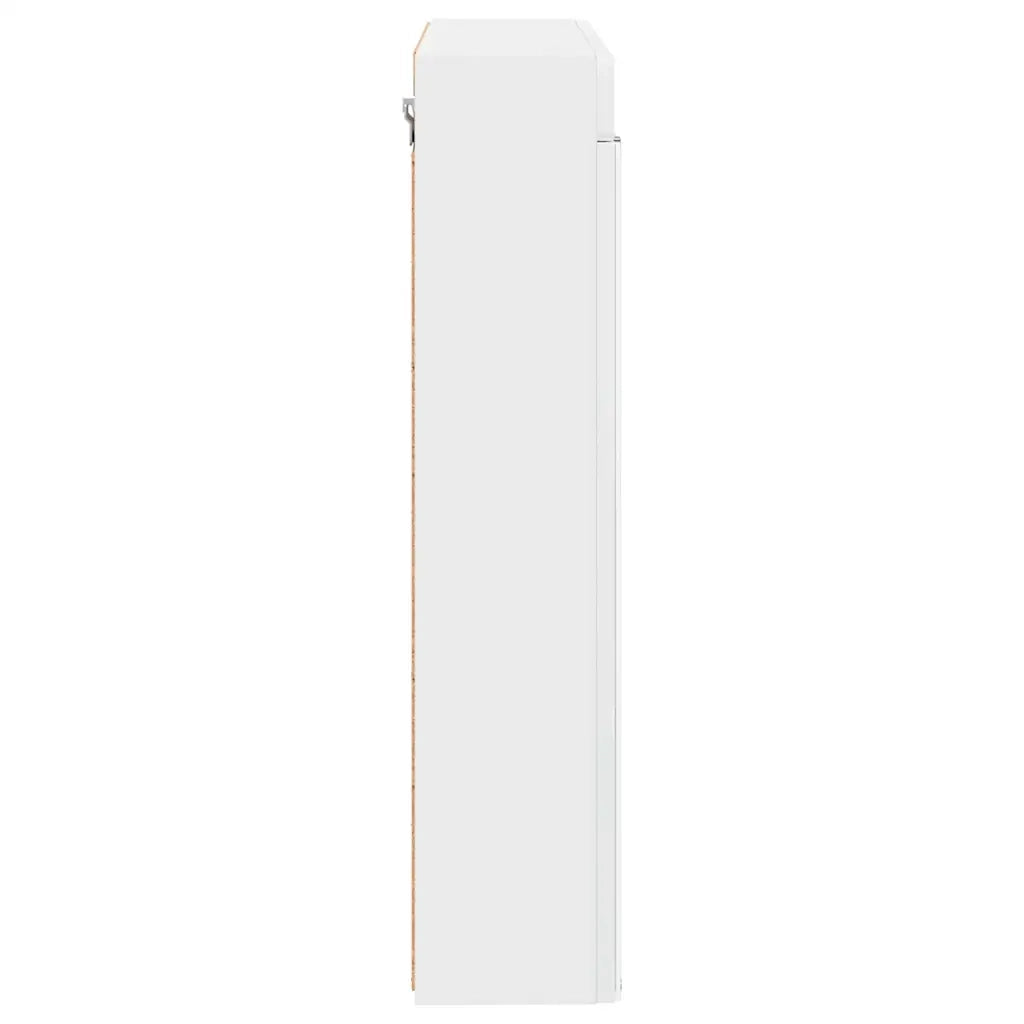 Mobiletto per specchio da bagno TULUM Bianco 60 x 16,5 x 78 cm 880361