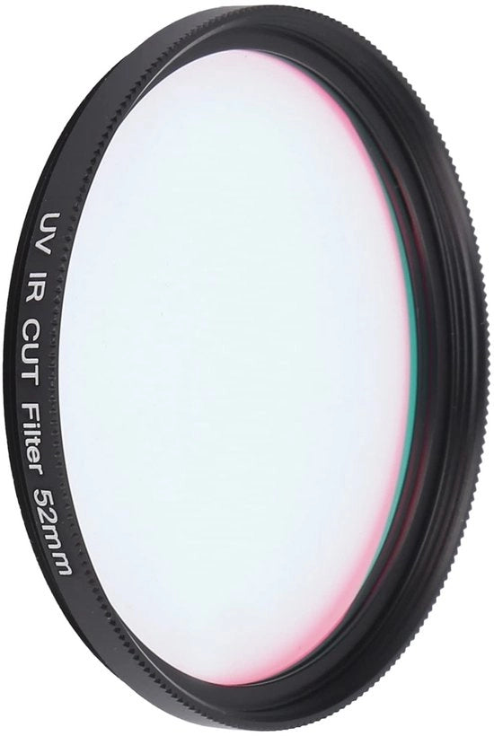 Filtro per obiettivo infrarosso UV - vetro ottico - lega di alluminio - 67 mm - a vite - tecnologia di supporto antiscorrimento a cartelato - filtro per obiettivo