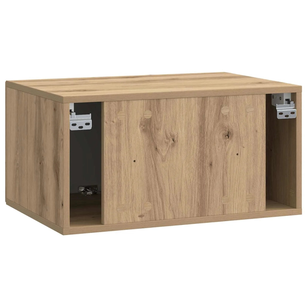 Mobile Porta TV da Muro Rovere Artigianale 59,5 x 41 x 30 cm