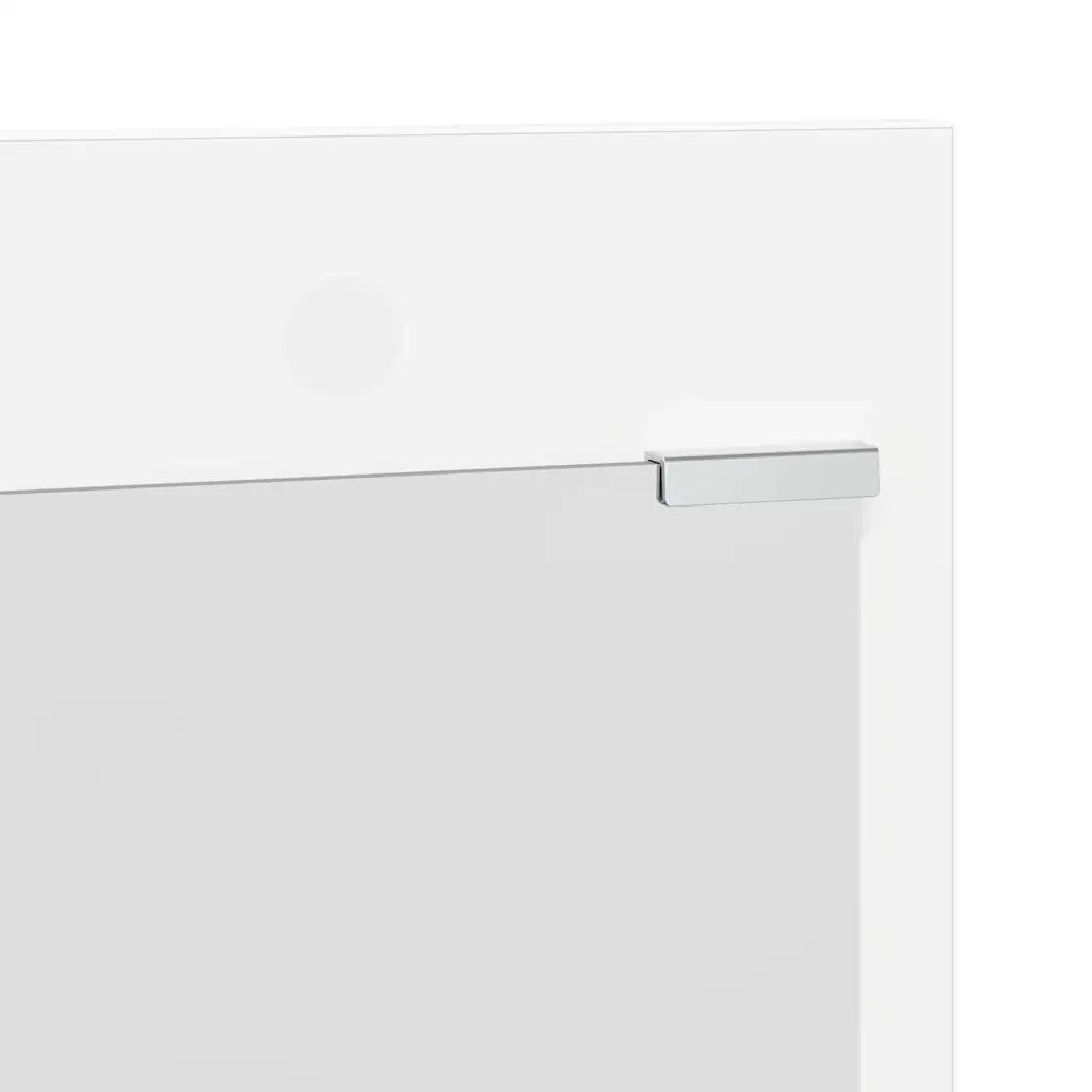 vidaXL Appendiabiti a muro Bianco 90 x 10 x 50 cm Legno multistrato