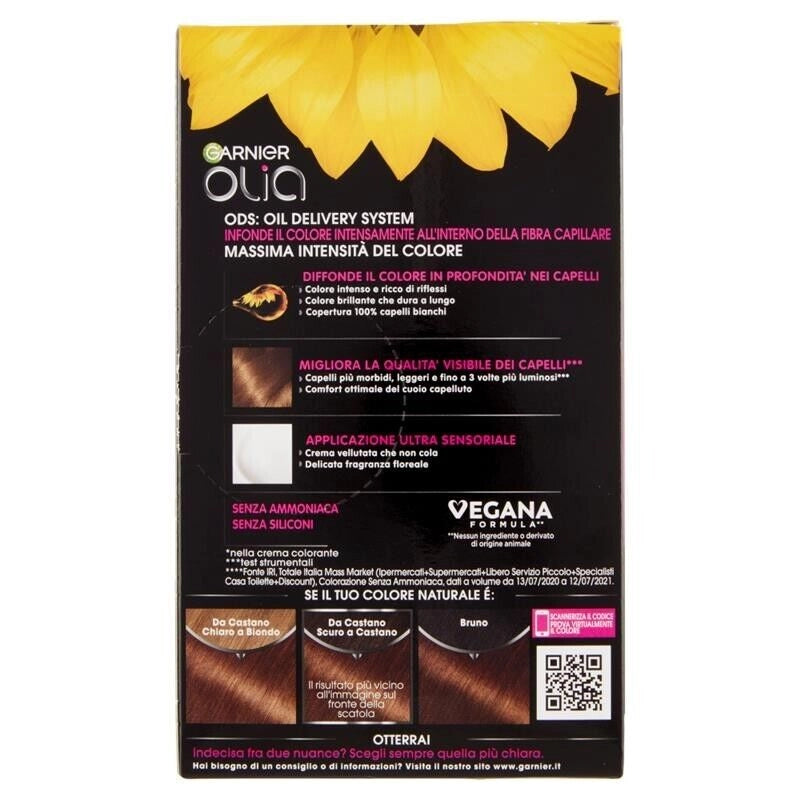 GARNIER OLIA SET 3 PZ TINTA CAPELLI 5.3 CASTANO DORATO