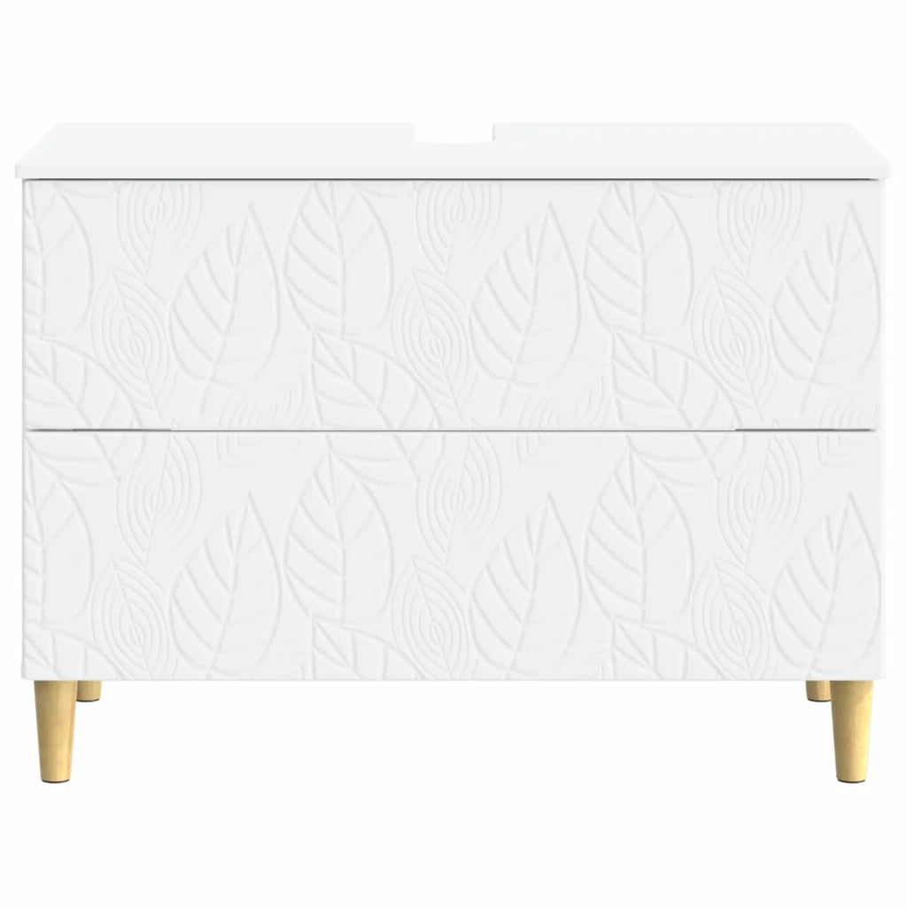 Armadio per Lavabo da Bagno DELFT Bianco 82 x 41 x 59 cm 897015