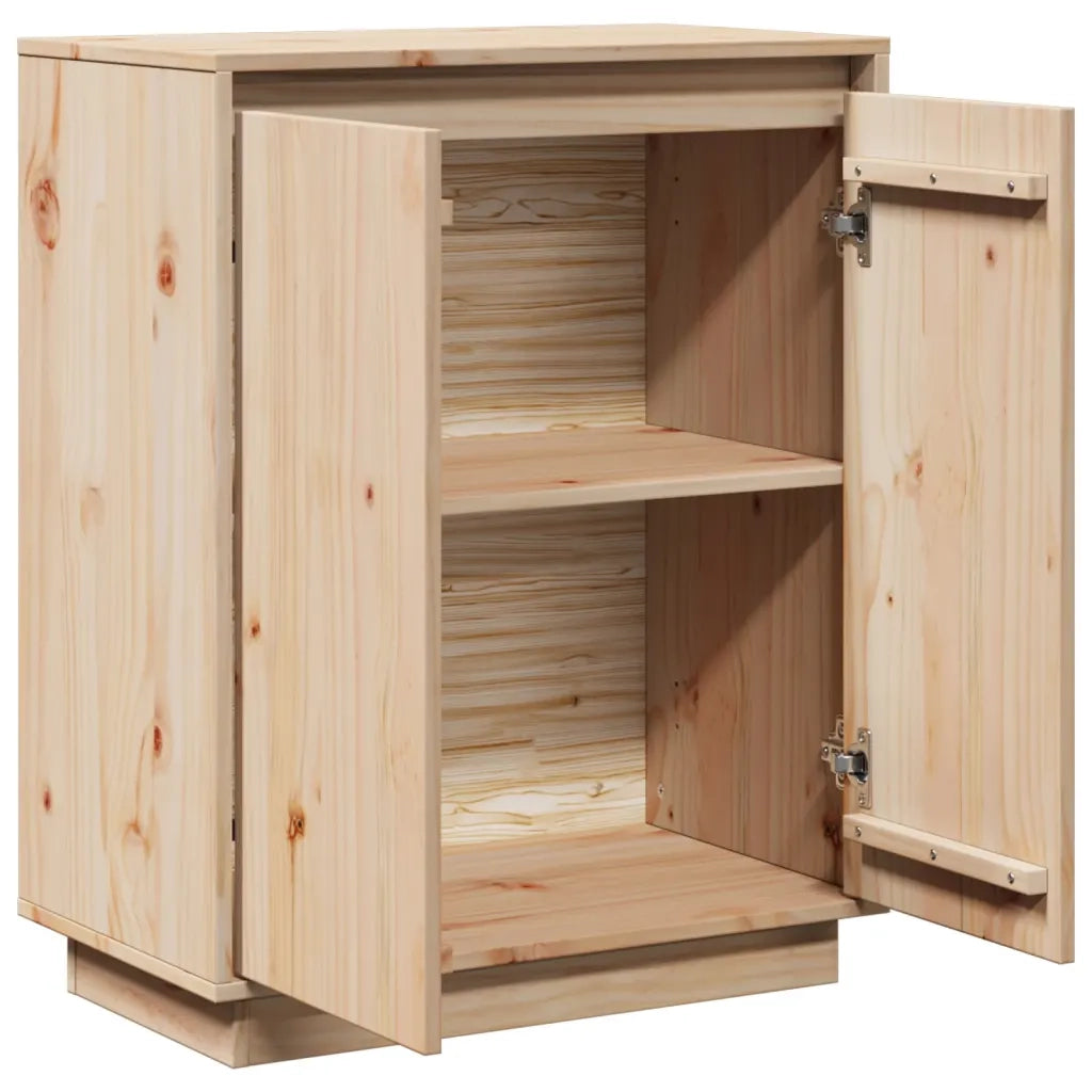 Credenza 60x34x75 cm in Legno Massello di Pino 813345