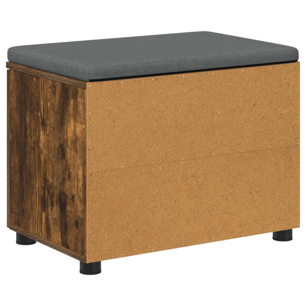 Panca per ingresso con porta Quercia Affumicata 60 x 38 x 46 cm 891500