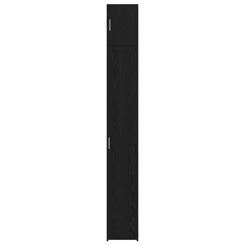Armadio 2 pz Rovere Nero 30 x 42,5 x 225 cm CFW7000019