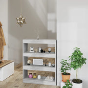 Libreria/Divisorio Grigio Sonoma 80x30x103 cm Legno Multistrato 813618