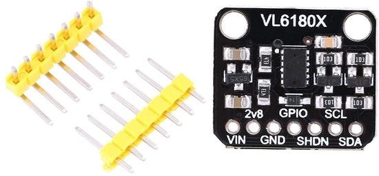Misuratore di Distanza con Sensore Ottico - Modulo di Misurazione della Distanza - Comunicazione I2C - Tensione di Ingresso 3-5V - 1 x Sensore - Rilevamento del Movimento - Sensore di Distanza