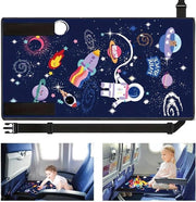 Sostegno per piedi pieghevole per bambini - Aereo - Blu - 77 x 44 cm