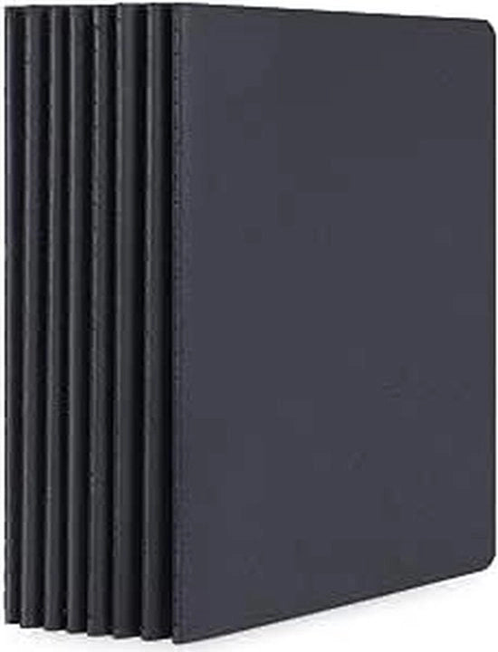 Blocchi Notiziali A5 8 pz - Blocchi Gepuntati - Copertina in Carta Kraft - 60 Fogli - Peso Leggero 100 g/m²