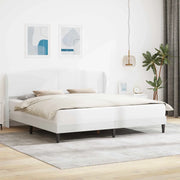 Struttura del letto con testiera Bianco 180 x 200 cm Similpelle 42027863
