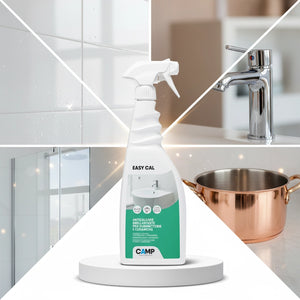Kit 6 easy cal da 750 ml spray anticalcare brillantante antigoccia