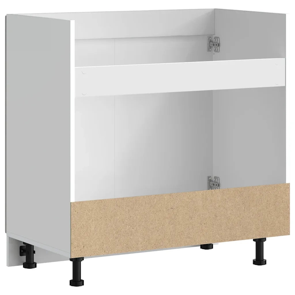 Mobile Base Lavello Lucca Grigio Sonoma in Legno Multistrato