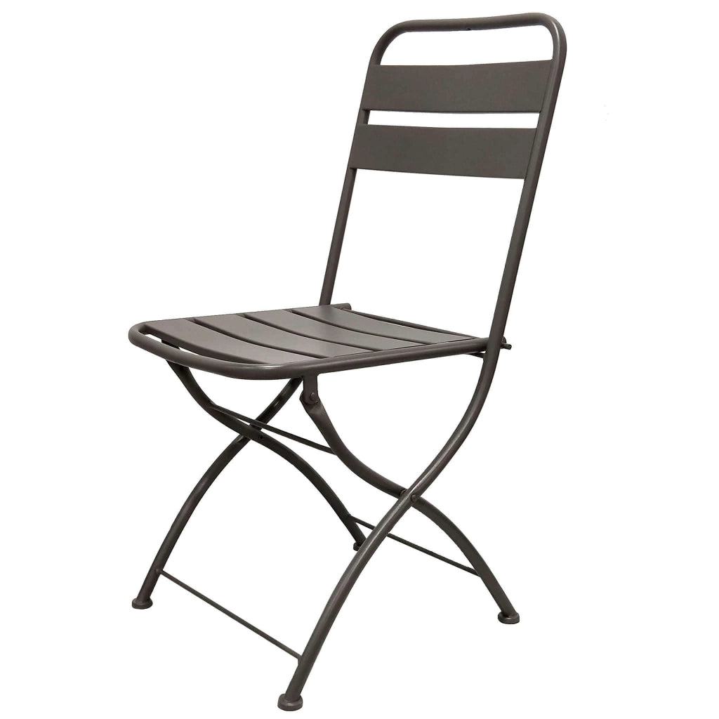 Sedia da Giardino Salvaspazio in Acciaio cm 42x50x88 - STUART