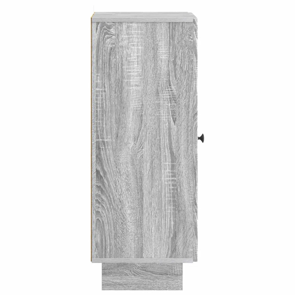 Credenza Sonoma grigio 33 x 34,5 x 90 cm Legno ingegnerizzato