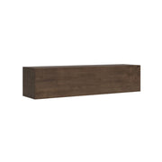 Mobile Pensile TV con Anta a Ribalta e Foro Passacavi 173,6x40x39,5 cm Noce