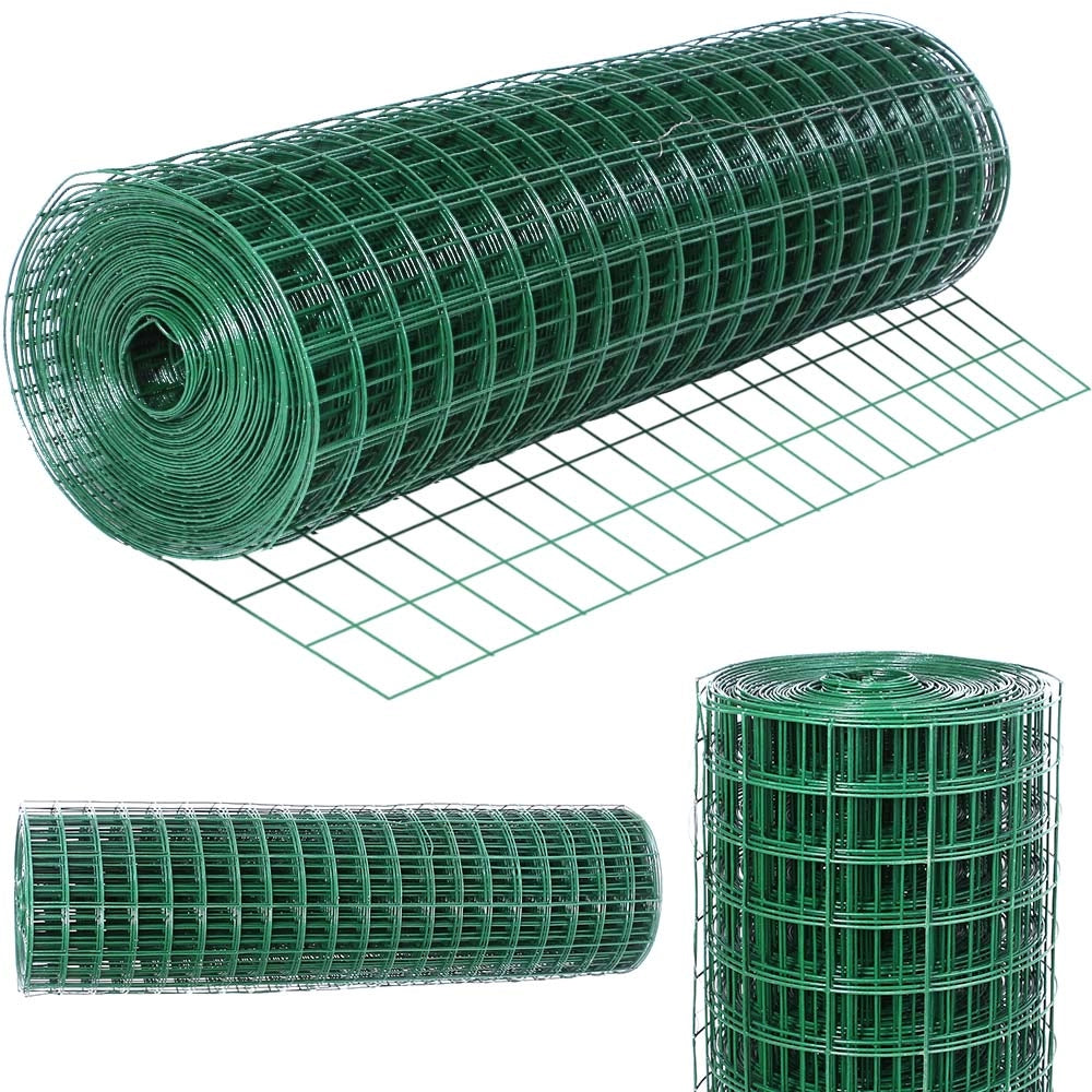 Rete Metallica Elettrosaldata 1,5 x 25 mt Maglia 50x75mm Zincata per Recinsione