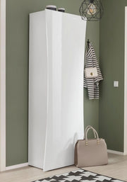 Libreria Calli L 80 x P 24.6 x H 192 cm ardesia, portata per ripiano 5 kg
